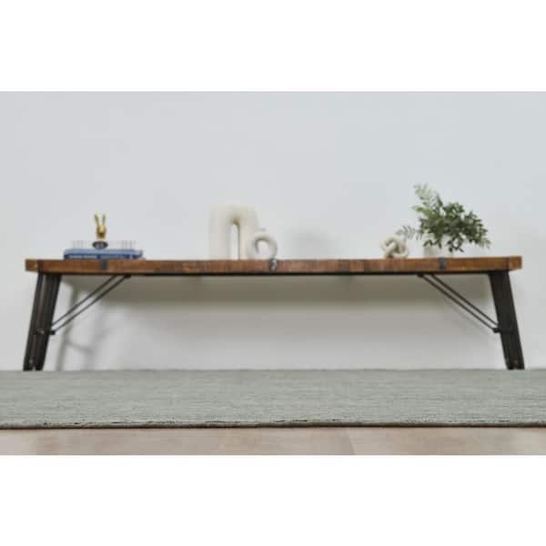 GEMINI Gray 3 ft. X 5 ft. Western Area Rug