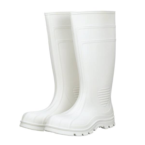 Unbranded Premium White PVC Boot Men's Size 7