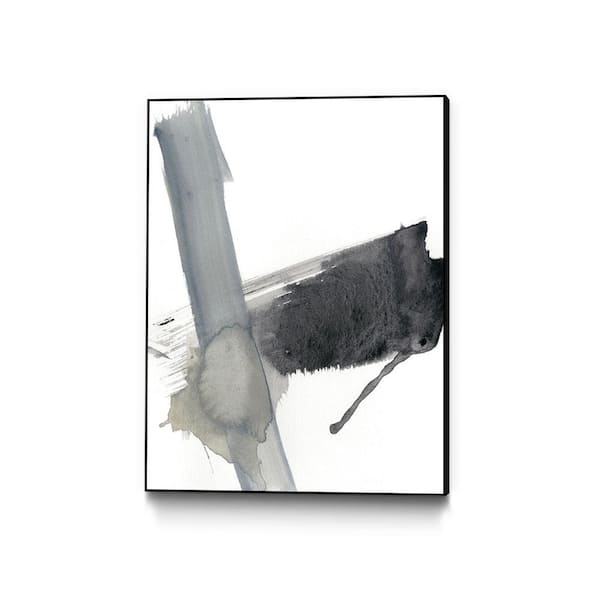 Unbranded 30 in. x 40 in. "Kinetic Grid IV" by Jennifer Goldberger Framed Wall Art