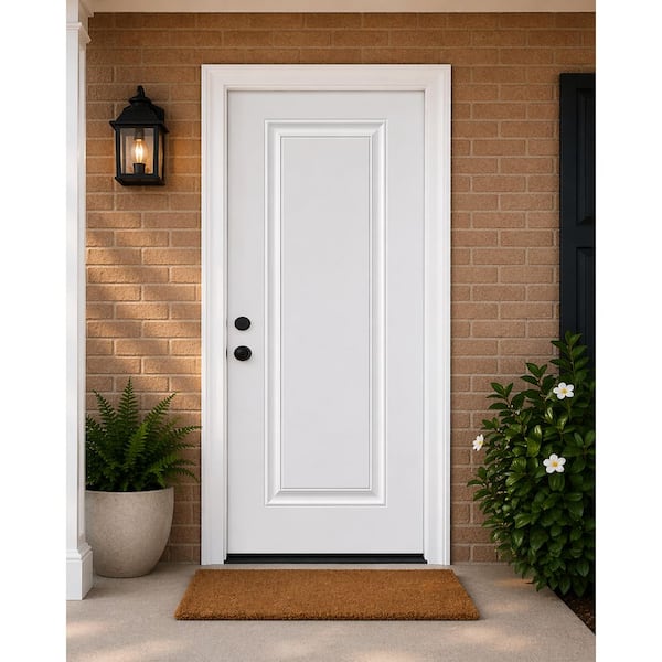 GENESIS ENTRIES 36 in. x 80 in. Right-Hand/Inswing 1-Panel Primed
