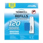 Mosquito Repeller Refill 120-Hour Mega Pack (30 Repellent Mats and 10 Butane Cartridges)