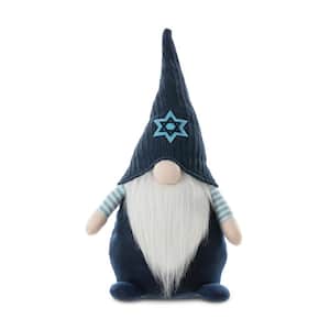 25.5 in. H Fabric Hanukkah Gnome Standing Decor