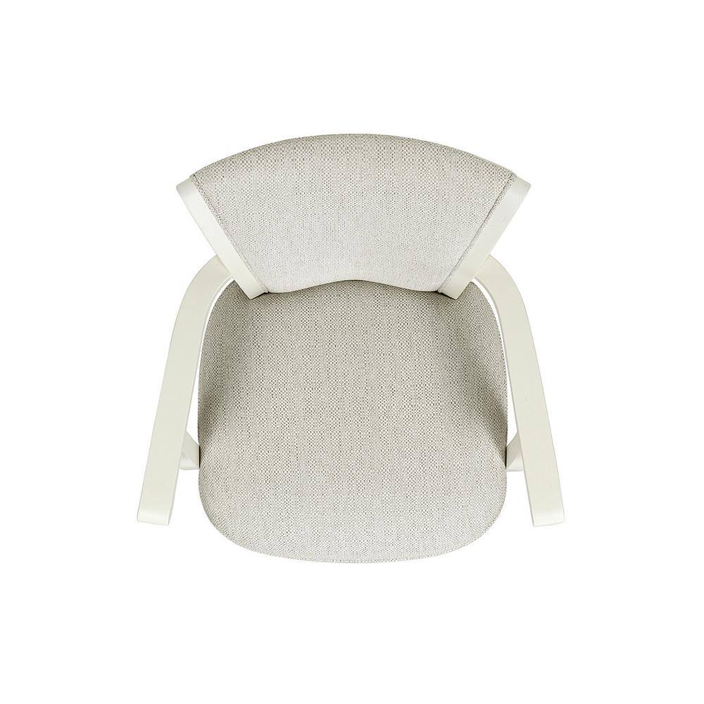 Williams 27" White Pepper Oak Wood Swivel Counter Stool