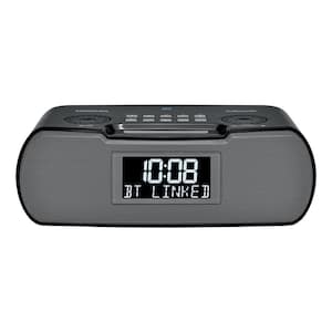 FM/AM/Bluetooth/Aux-in/USB Charging Digital Tuning Alarm Clock Radio