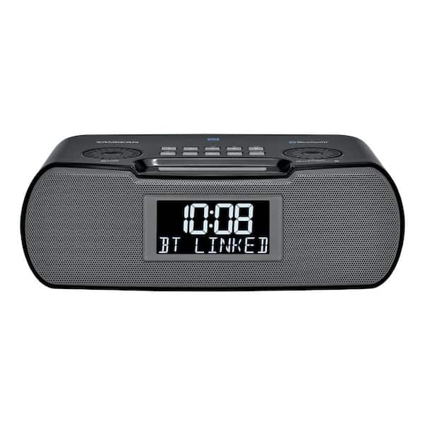 Sangean FM/AM/Bluetooth/Aux-in/USB Charging Digital Tuning Alarm Clock Radio
