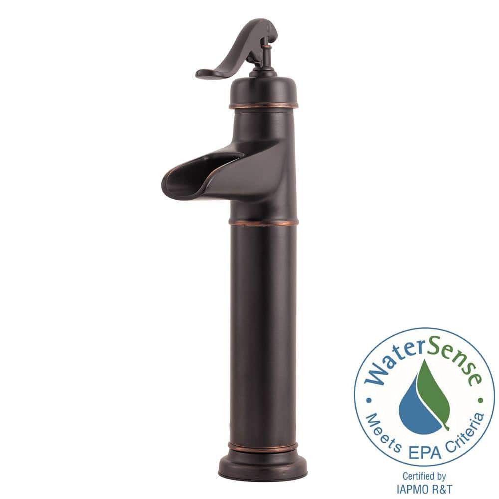 Ashfield Oil-Rubbed Bronze Single-Handle Vessel Bathroom Faucet
