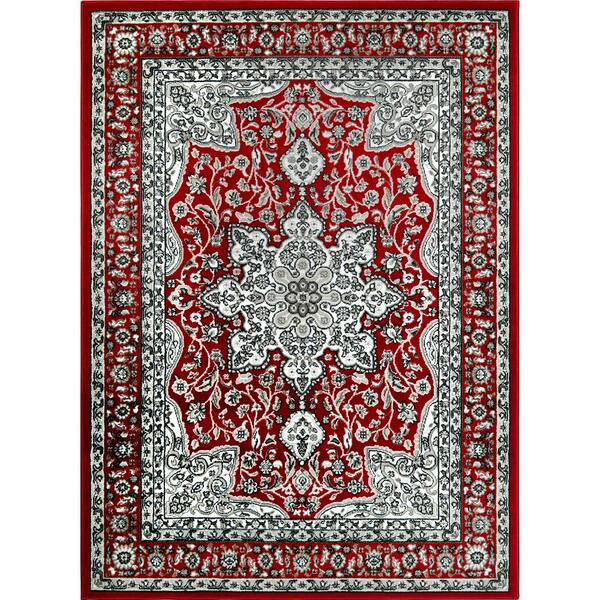 Home Dynamix Rugs Red Oriental 2x8 Area Rug Traditional Persian