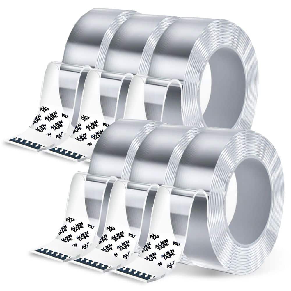 As Seen on TV Alien Tape 7 ft. Multi-Functional Reusable Double-Sided Tape (6-Pack)