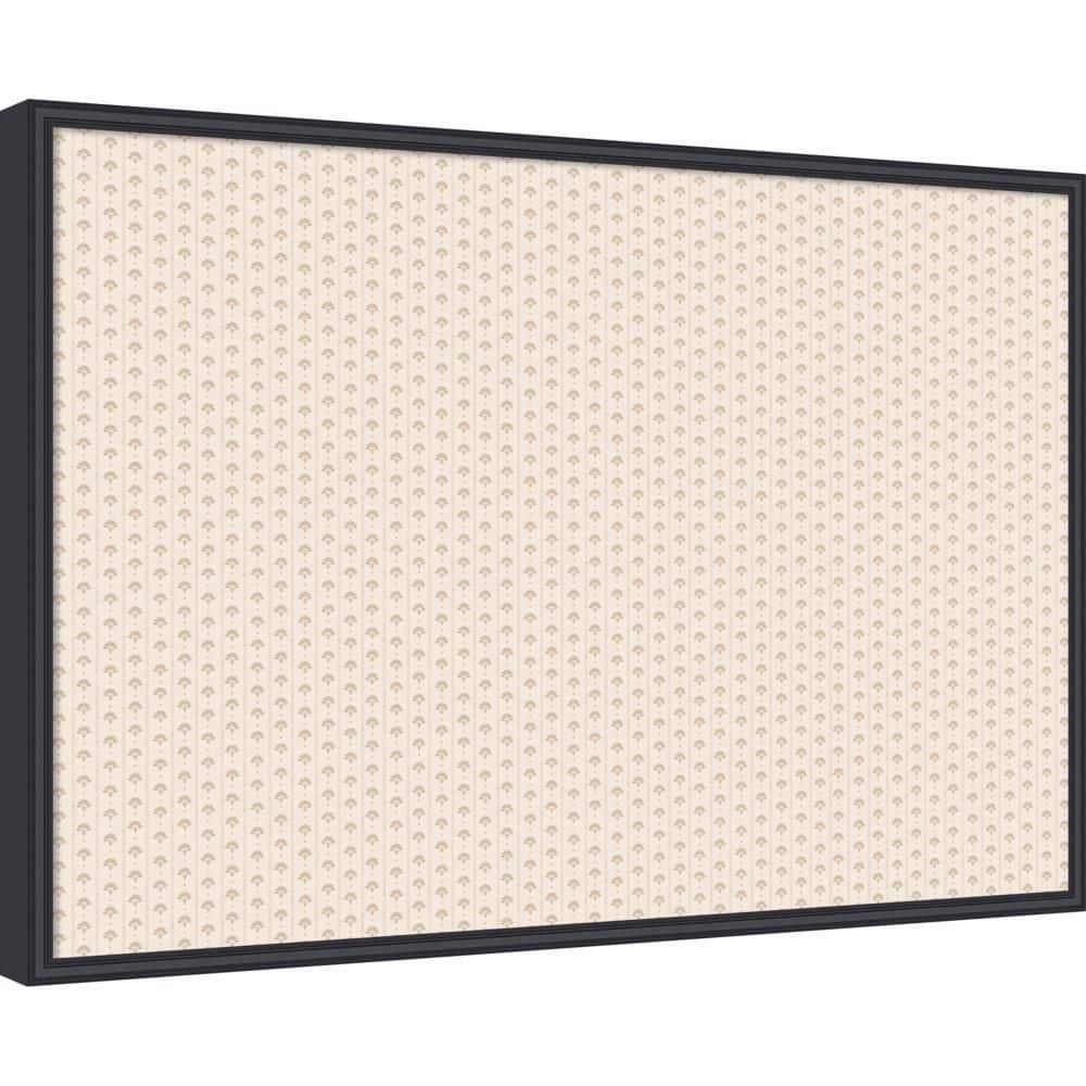 Edith 25 in. x 37 in. Black Wood Framed Canvas Magnetic Memo Board price history on PriceWatchPro