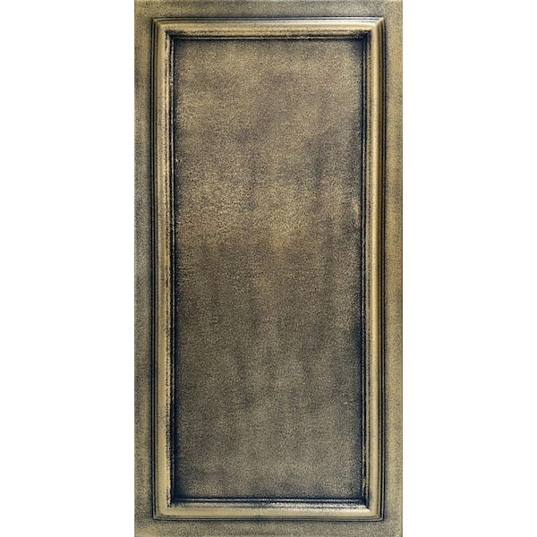 Lima Antique Bronze Ceiling Tile - Hand Painted 20x20 Inch Glue-Up Foam Tile For DIY 8 thumbnail image