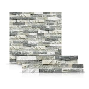 Sierra Blue 6 in. x 24 in. Natural Stacked Stone Veneer Panel Siding Exterior/Interior Wall Tile (2-Boxes/9.16 sq. ft.)