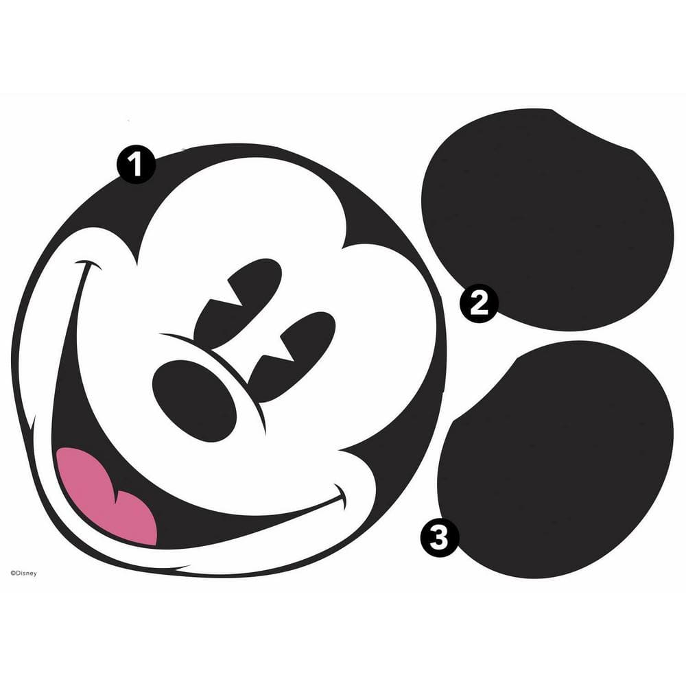 Have a question about RoomMates 5 in. x 19 in. Mickey & Friends - Mickey  Mouse Clubhouse Capers Peel and Stick Giant Wall Decal? - Pg 1 - The Home  Depot