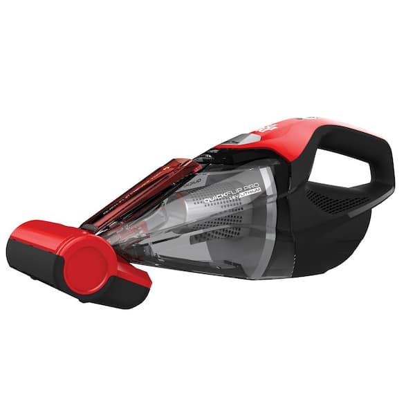 Quick Flip 8 V Handheld Vacuum Cleaner Lithium Cordless Red Hand Vacuum 