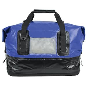 Dry Tech Water-Resistant Roll-Top Duffel Bag - 70 Liter, Blue