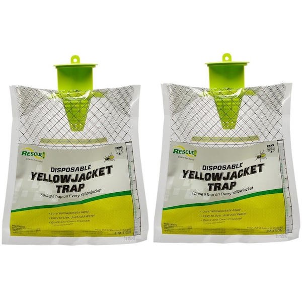 Disposable Yellow Jacket Trap Bag-West of the Rockies (2-Pack)