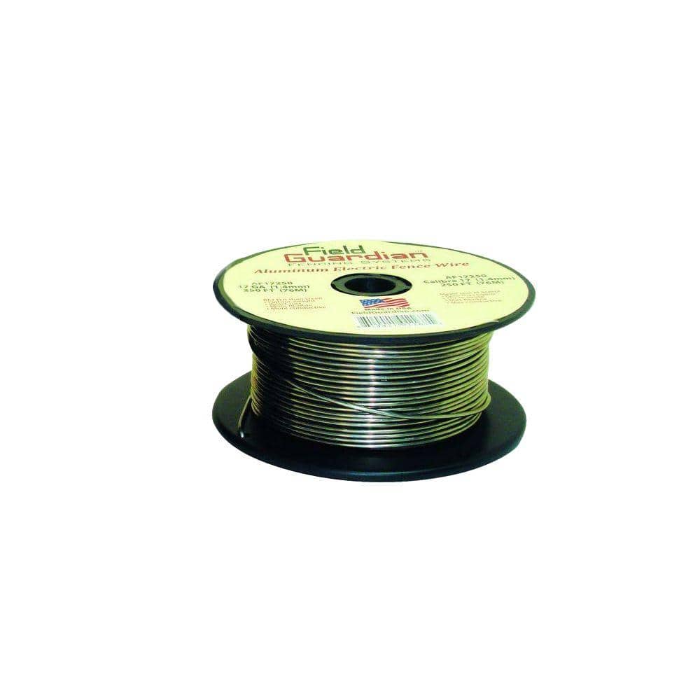 Mat Electric Fence Wire, 14 Gauge, 0.25