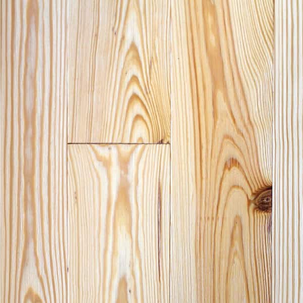 Unbranded - Antiqued Natural Pine 3/4 in. T x 5-1/8 in. W Solid Hardwood Flooring (23.3 sq.ft./case)