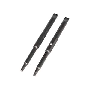 #1 Square and 1/4 in. Slotted Replacement Bits (2-Piece)