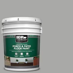 5 gal. #PFC-68 Silver Gray Low-Lustre Enamel Interior/Exterior Porch and Patio Floor Paint