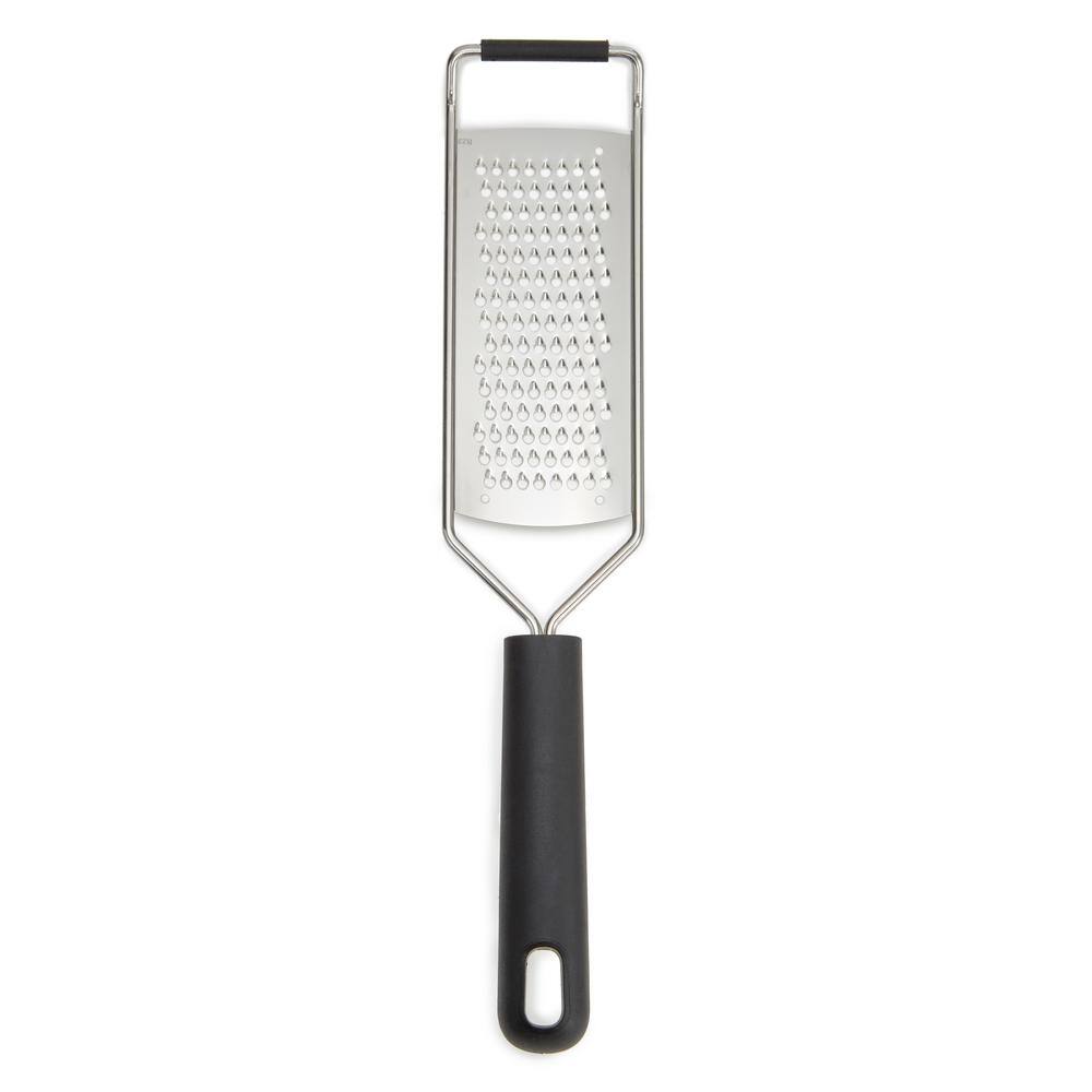Graphite Stainless Steel Hand Grater with Recycled Handle, 12.5"