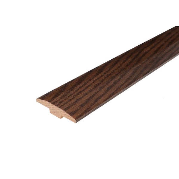 ROPPE Fleece 0.28 in. Thick x 2 in. Wide x 78 in. Length Wood T-Mold Hardwood Triming