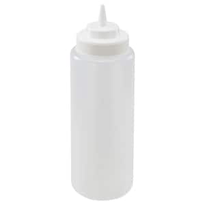 32 oz. Clear Squeeze Bottles (6-Pack)