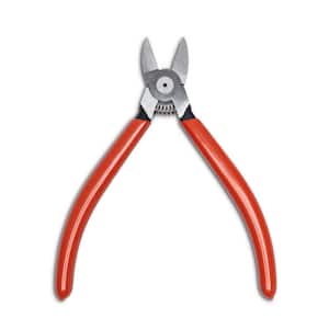 6 in. Flush Cut Plastic Cutting Pliers with Dipped Grips