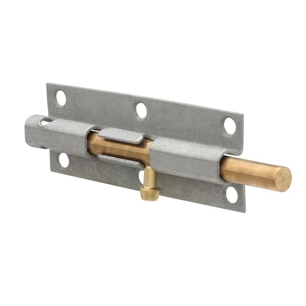 6 in. Galvanized Heavy-Duty Barrel Bolt