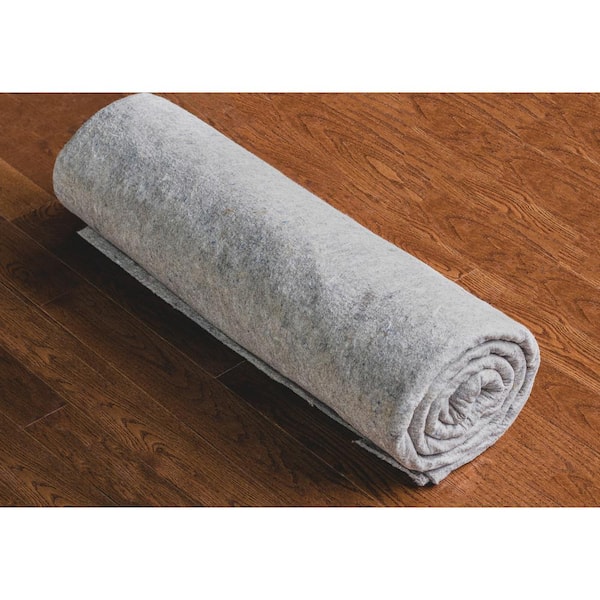 RUGPADUSA - Dual Surface - 8'x10' - 1/4 Thick - Felt + Rubber - Non-Slip  Backing Rug Pad - Safe for All Floors