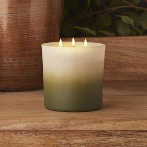 3-Wick Beige Pinecones and Wool Scented Jar Candle
