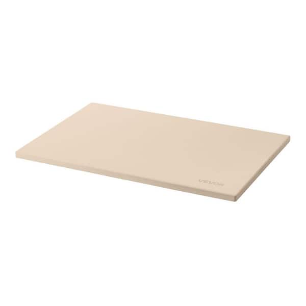 Pizza Stone 20 x 14 x 0.67 in. Rectangular Cordierite Baking Stone with Scraper, 1450°F Heat Resistant for Oven BBQ