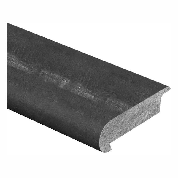 Zamma Strand Woven Bamboo Ceruse 3/8 in. Thick x 2-3/4 in. Wide x 94 in. Length Hardwood Stair Nose Molding Overlap