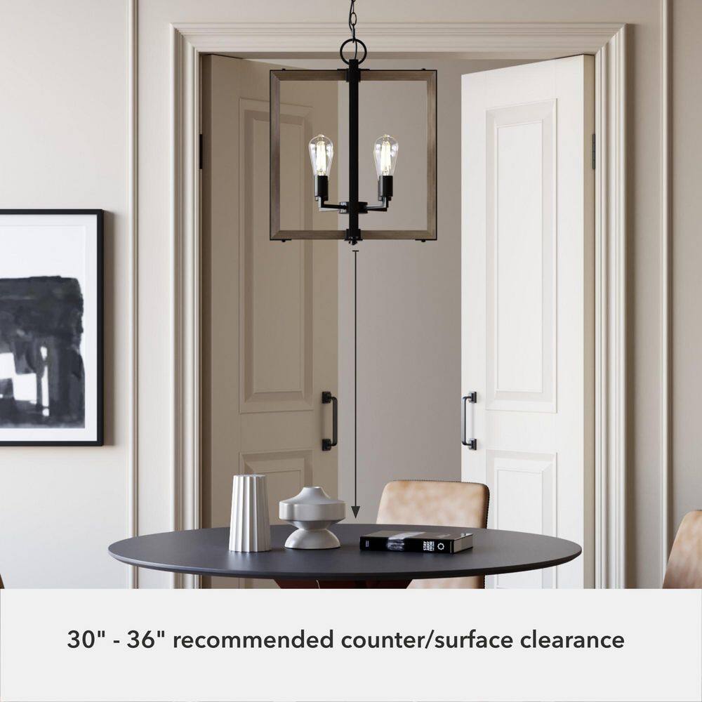 Noble Bronze 18.5" Modern Rustic Pendant Light Fixture