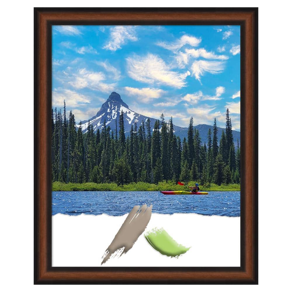Yale Walnut 22x28 Classic Wall Picture Frame