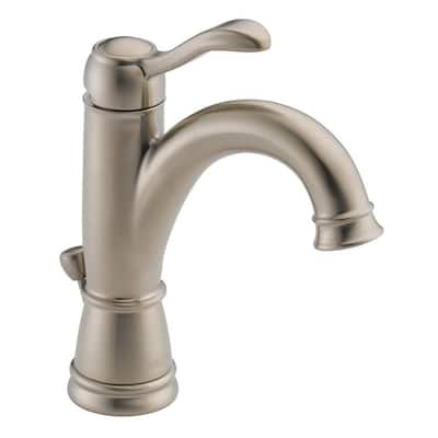 Porter Single Hole Single-Handle Bathroom Faucet in Brushed Nickel