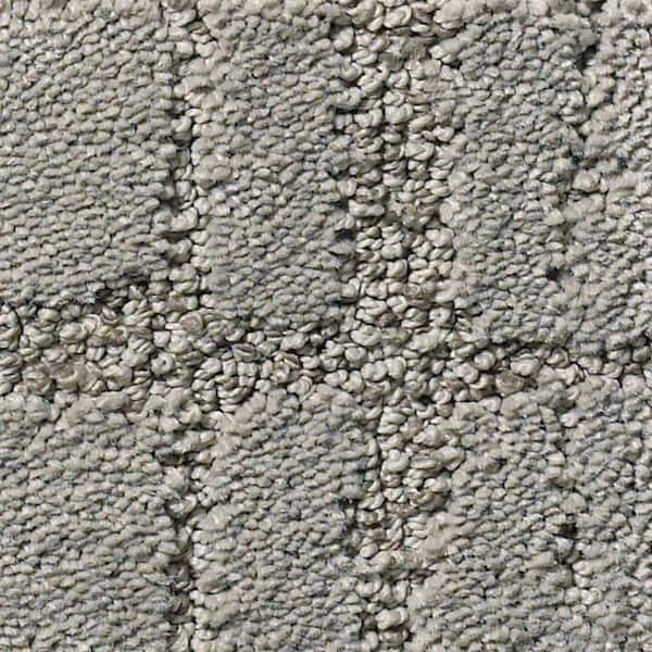 Lifeproof Berlin - Shadow - Gray 42.1 oz. Nylon Pattern Installed Carpet