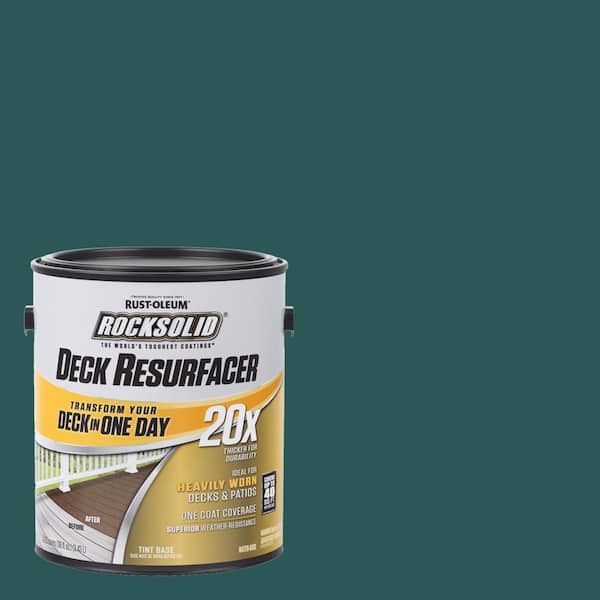 Rust-Oleum RockSolid 1 gal. Tile Green Exterior 20X Deck Resurfacer