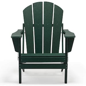 hunter green plastic adirondack chairs