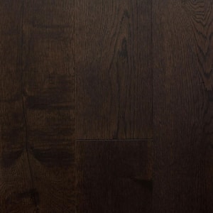 Take Home Sample - Castlebury French Roast Euro Sawn White Oak Solid Hardwood Flooring - 5 in. x 7 in.