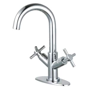 Concord 2-Handle Single Hole Bathroom Faucet in Polished Chrome