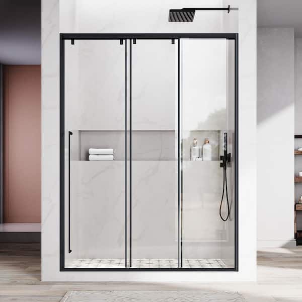 UNIKOO UKS13-L 56 to 60 in. W x 66 in. H Triple Bypass Sliding