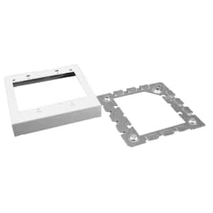 Legrand Wiremold 500 Series 10 ft. Metal Surface Raceway Channel in Ivory  V500+ - The Home Depot