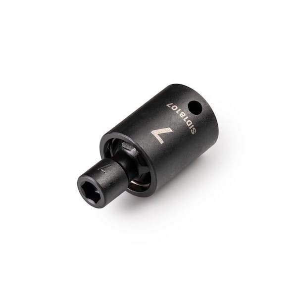 3/8 in. Drive x 7 mm 6-Point Universal Joint Impact Socket