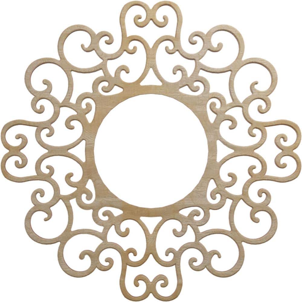 20 in. x 20 in. x 1/4 in. Reims Wood Fretwork Pierced Ceiling Medallion, Hickory price history on PriceWatchPro