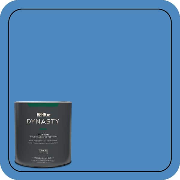 BEHR DYNASTY 1 qt. #P520-5 Boat House Semi-Gloss Enamel Exterior Stain-Blocking Paint & Primer