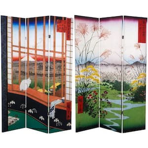 6 ft. Printed 3-Panel Room Divider