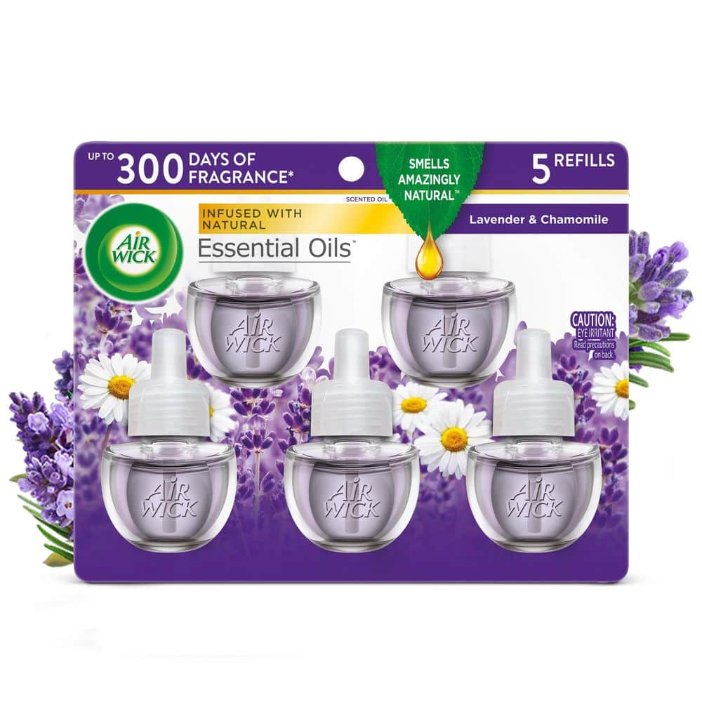 0.67 oz. Lavender and Chamomile Automatic Air Freshener Oil Plug-In Refill 