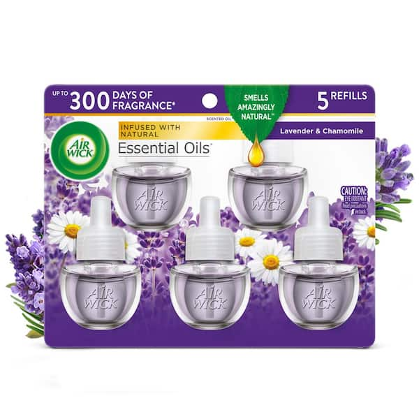 0.67 oz. Lavender and Chamomile Automatic Air Freshener Oil Plug-In Refill (5-Refills)