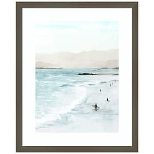 In the Surf II by Grace Popp 1-Piece Framed Giclee Nature Art Print 21 in. x 17 in.