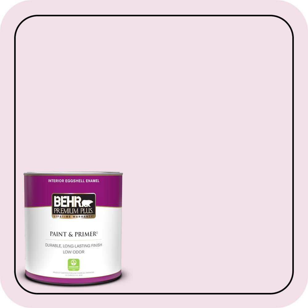 1 qt. #M120-1 Pink Proposal Eggshell Enamel Low Odor Interior Paint & Primer price history on PriceWatchPro